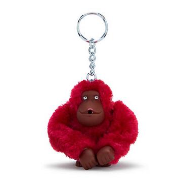 Akcesoria Kipling Sven Monkey Keychain Bordowe | PL 1210PJ